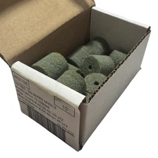 Standard Abrasives 1" x 1" x 3/16" Unitized Deburring Wheel Medium A/O 10 Pack