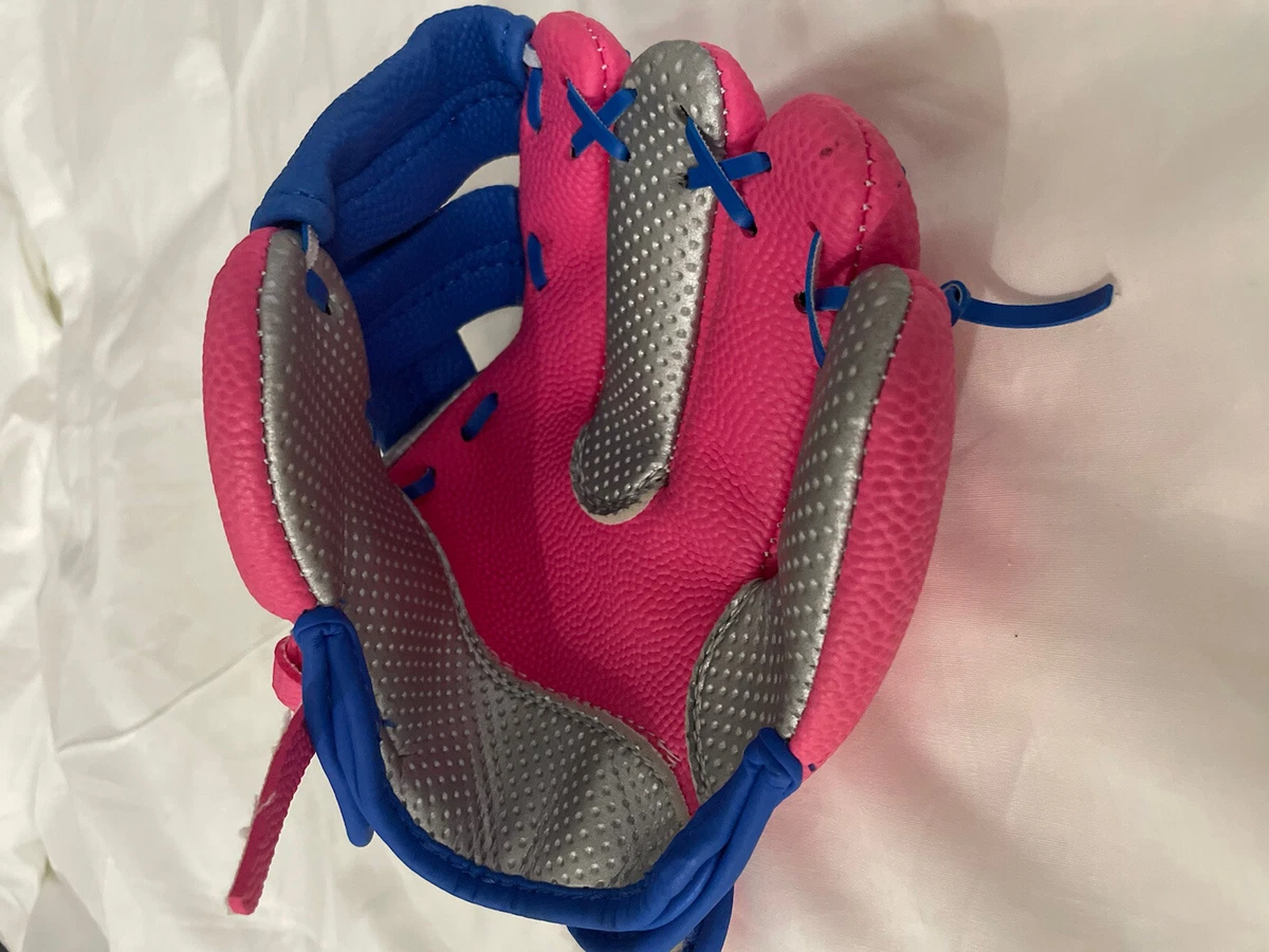 Left handed t ball glove girl sales