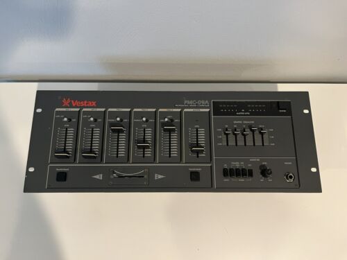 Vestax PMC-09A DJ Mixer (Rare 1998) Used | eBay