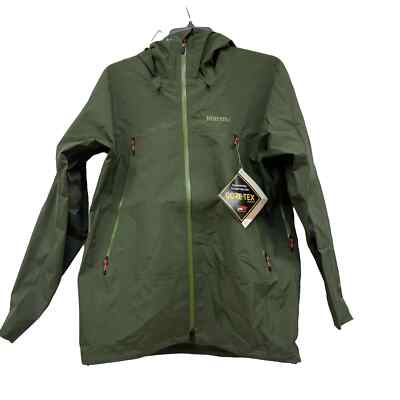 NWT Sz L Men's Marmot GORE-TEX Pro  Alpinist Jacket, Dark Green, Water&Windproof