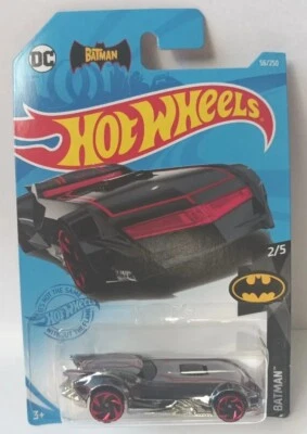 HOT WHEELS & DC 1:64 ©2020 #56 The Batman Batmobile Chrome GTB55 NEU OVP - Bild 1 von 4
