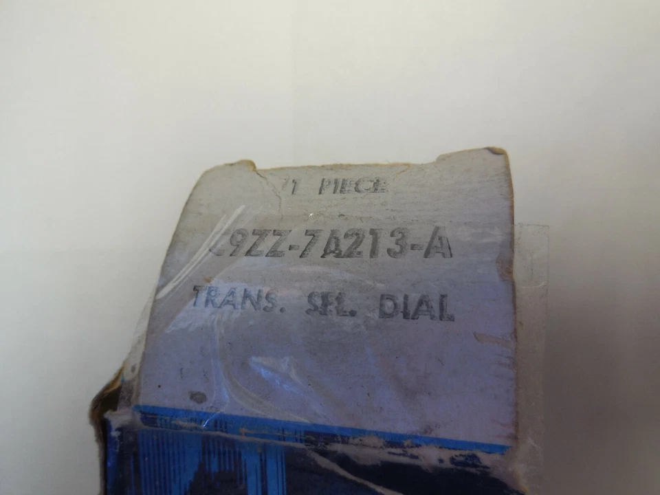 NOS 1969 1970 福特野马控制台变速器选择器表盘 C9ZZ-7A213-A — 第 2/2 张图片