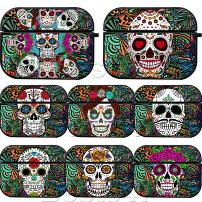 Day of The dead Mexican Halloween for AirPods 3/Pro/Pro2 Case Shockproof Cover