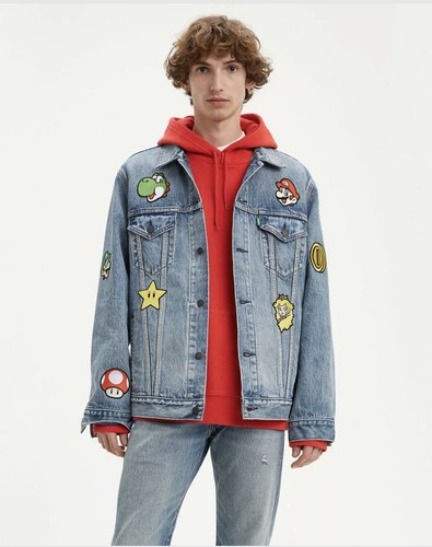 TRUCKER DENIM JACKET SZ XL NWT | eBay