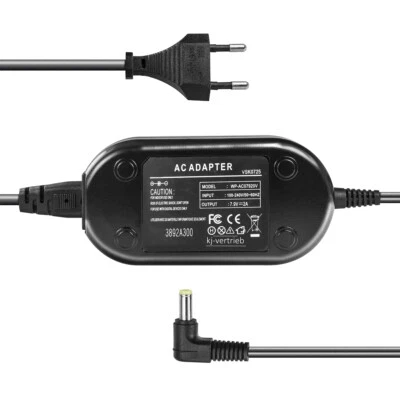 KJ-VERTRIEB Netzteil für Panasonic AG-DV1DC NV-DS28 NV-DS29 NV-DS30 NV-DS37 - VSK0725