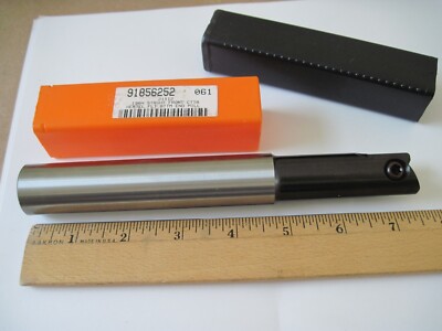 Hertel Indexable Ball Nose End Mill, 1'' Cut Diam, .197'' Max Depth 21112 91856252