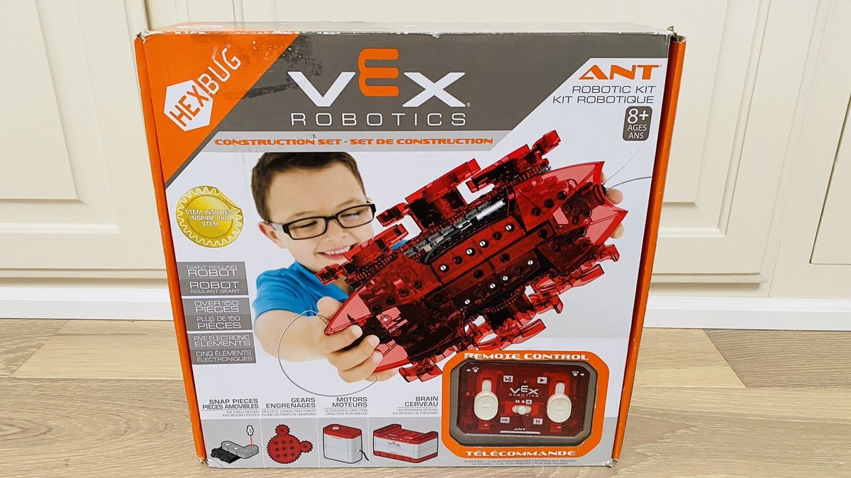 HEXBUG VEX ANT ROBOTIC KIT Over 150 Construction Set w/remote