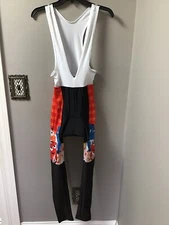 M&M Cycling Men's Bib long pants padded M&M Size S NWOT  E1