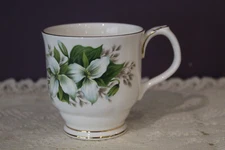  ROYAL ALBERT BONE CHINA 'TRILLIUM' MONTROSE COFFEE MUG