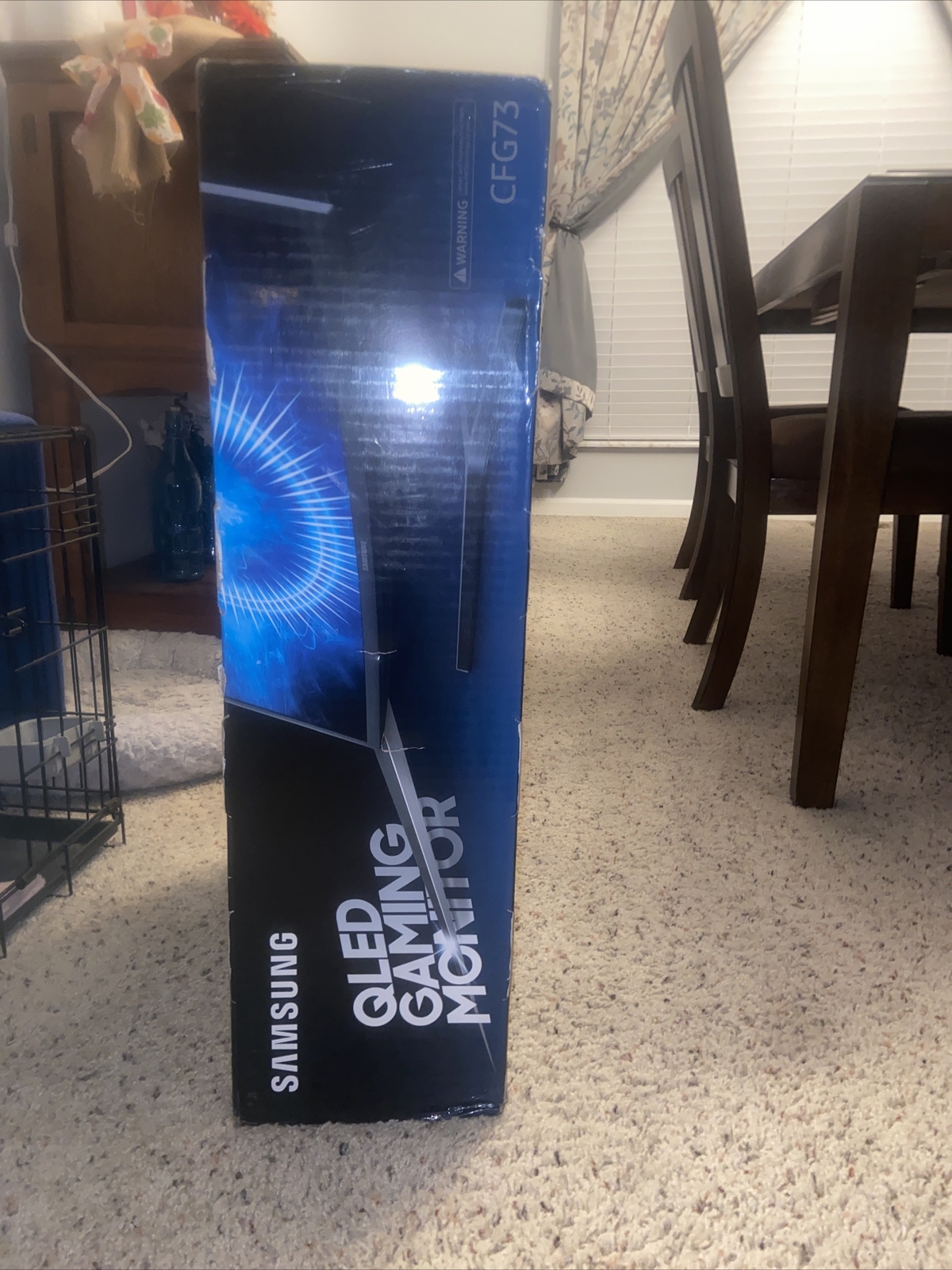 Samsung CFG73 27 Inch Curved Quantium Dod 144 Hz Monitor for sale online |  eBay