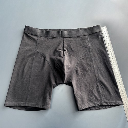 Calzoncillos boxer de algodón para hombre calce cómodo deportes pierna más larga calzoncillos boxer ropa interior - Imagen 15 de 27