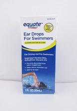 Equate Ear Drops for Swimmers *READ MORE* 1 fl oz - FREE SHIPPING