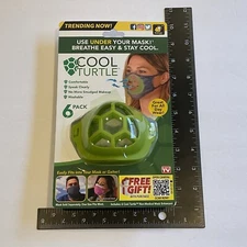 COOL TURTLE FOR FACE MASK CONTAINS 6 PIECES IN THE PACK