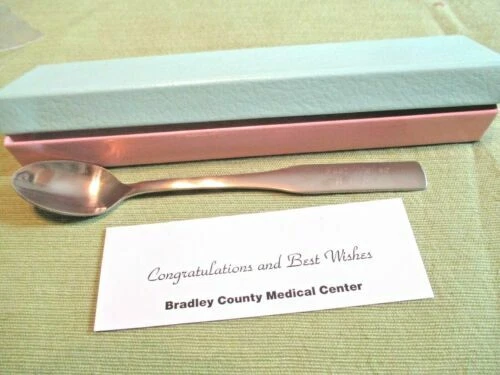 Cuchara de Acero Inoxidable Reed & Barton Utensilios para Bebés