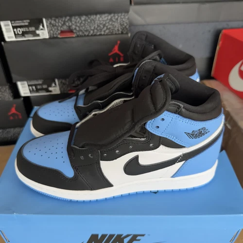Taglia 5 5 Jordan 1 Retro OG High UNC Toe (GS) eu 38 5