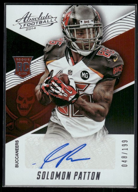 #178 Solomon Patton 2014 Panini Absolute #/199 Rookie