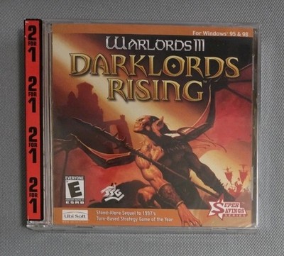 WARLORDS III DARKLORDS RISING + BATTLECRY - 2 for 1 PC Games - Sealed Very Rare