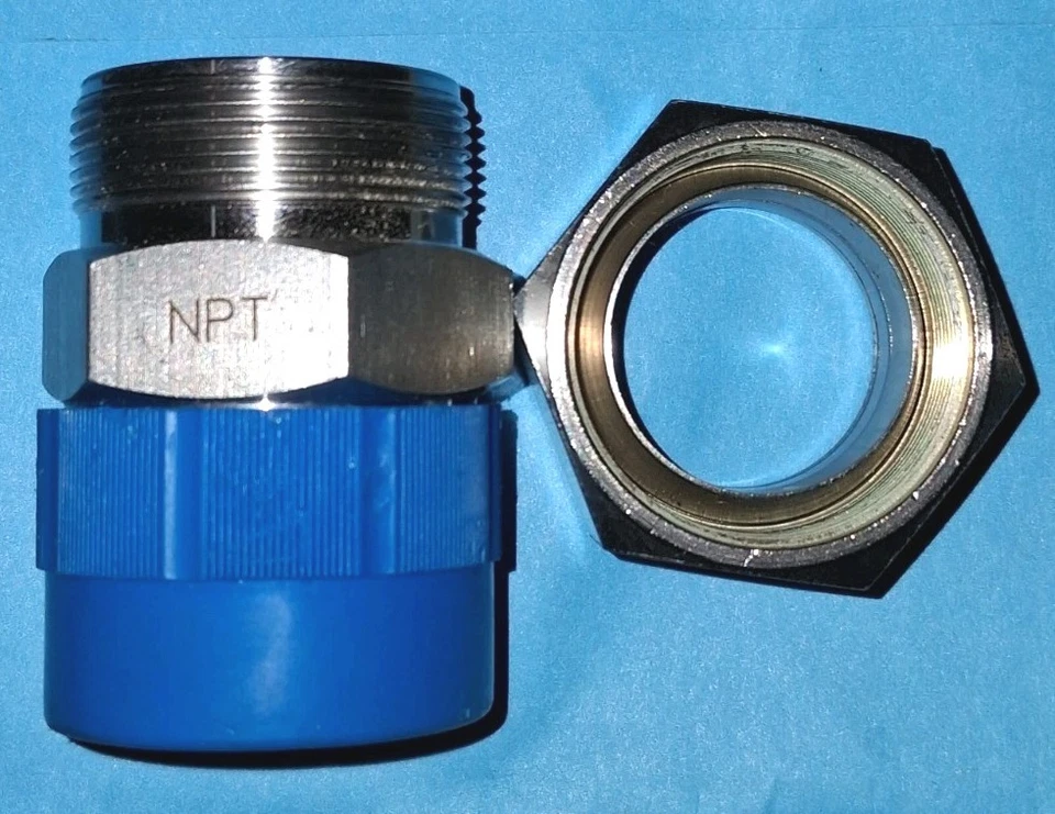 SUPERLOK 316SS 1" MALE NPT X 1" COMPRESSION END - Image 2 of 2