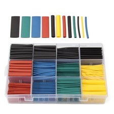 520 Pcs Wire Shrink Wrap Tubing Heat Tubes for Wires Cable Sleeving