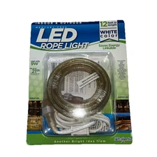 LED Rope Lights of America- 7400RL-WHRope Lighting Kit -White - 12ft New Sealed