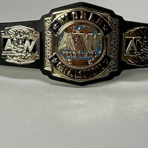 TAG TEAM CHAMPION BELT championship AEW wrestling JAZWARES - Picture 2 of 7