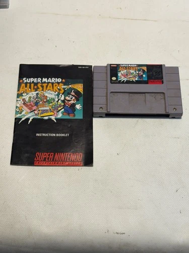 Super Mario All-Stars Super Nintendo Entertainment System, 1993 Authentic SNES