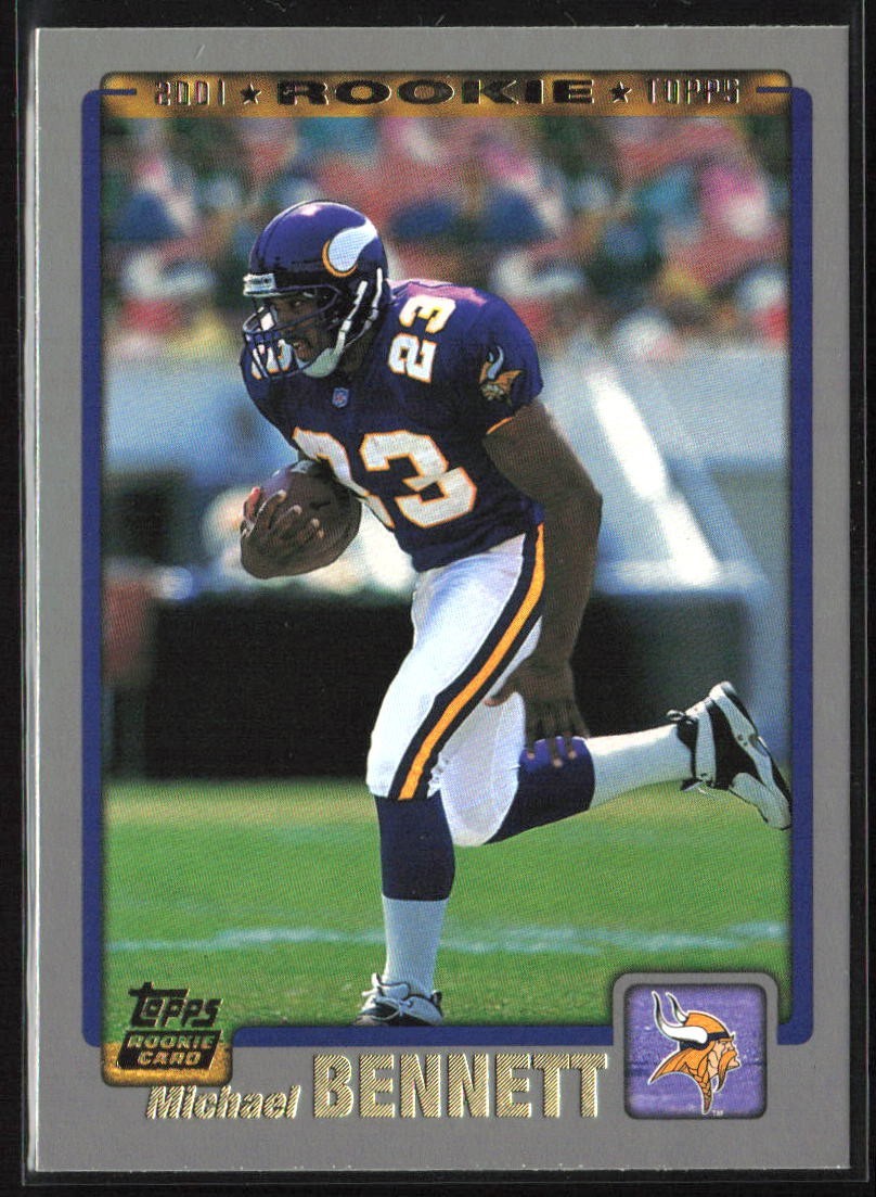 2001 Topps #384 Michael Bennett RC Minnesota Vikings