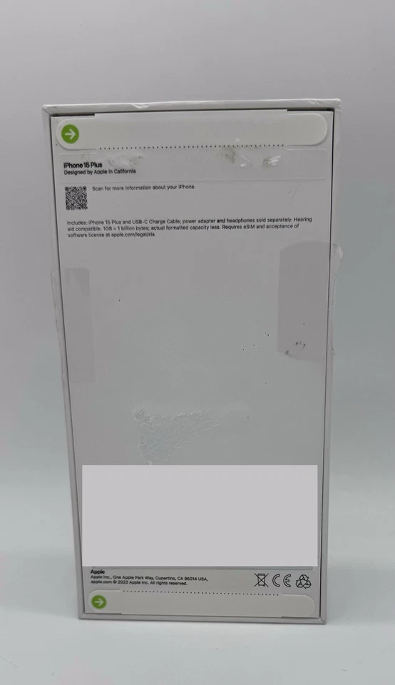 NEW SEALED Apple iPhone 15 Plus, 128Gb, Black (TRACFONE) [001] - Image 3 of 3