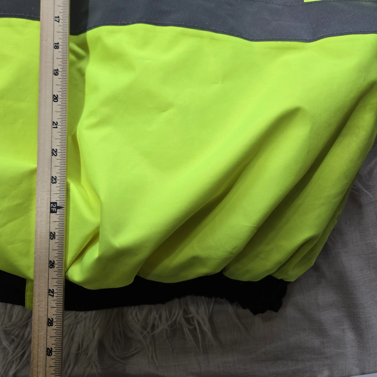 Pyramex Mens Size 3XL Hi-Vis Class 3 Insulated Safety Bomber Reflective Jacket  image 9