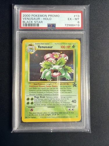 Venusaur graded PSA 6 for sale on eBay