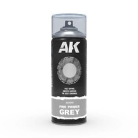 Grau - Fine Primer Spray (400 Ml) - AK Interactive
