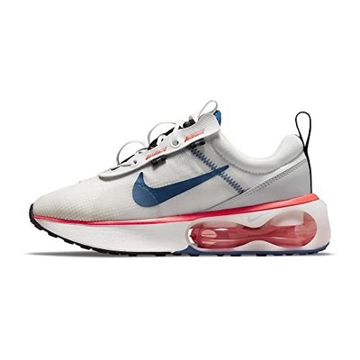 Nike Kids Air Max 2021 White Solar Red Blue Sz 6.5 Y DA3199 101 Running