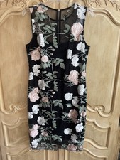 Calvin Klein Floral Lace Embroidered Sleeveless dress Size 12 NWOT