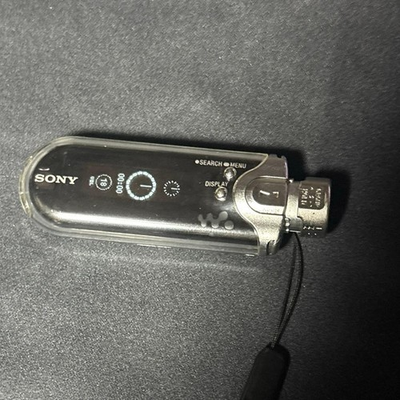 #ad Sony NW E407 Walkman Portable Music Player Audio 1GB Silver Tested From Japan $182.40