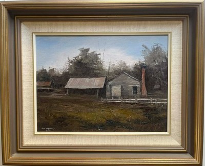 WIM KORTLAND AUSTRALIAN FRAMED OIL ''OVENS VALLEY VICTORIA'' 1986