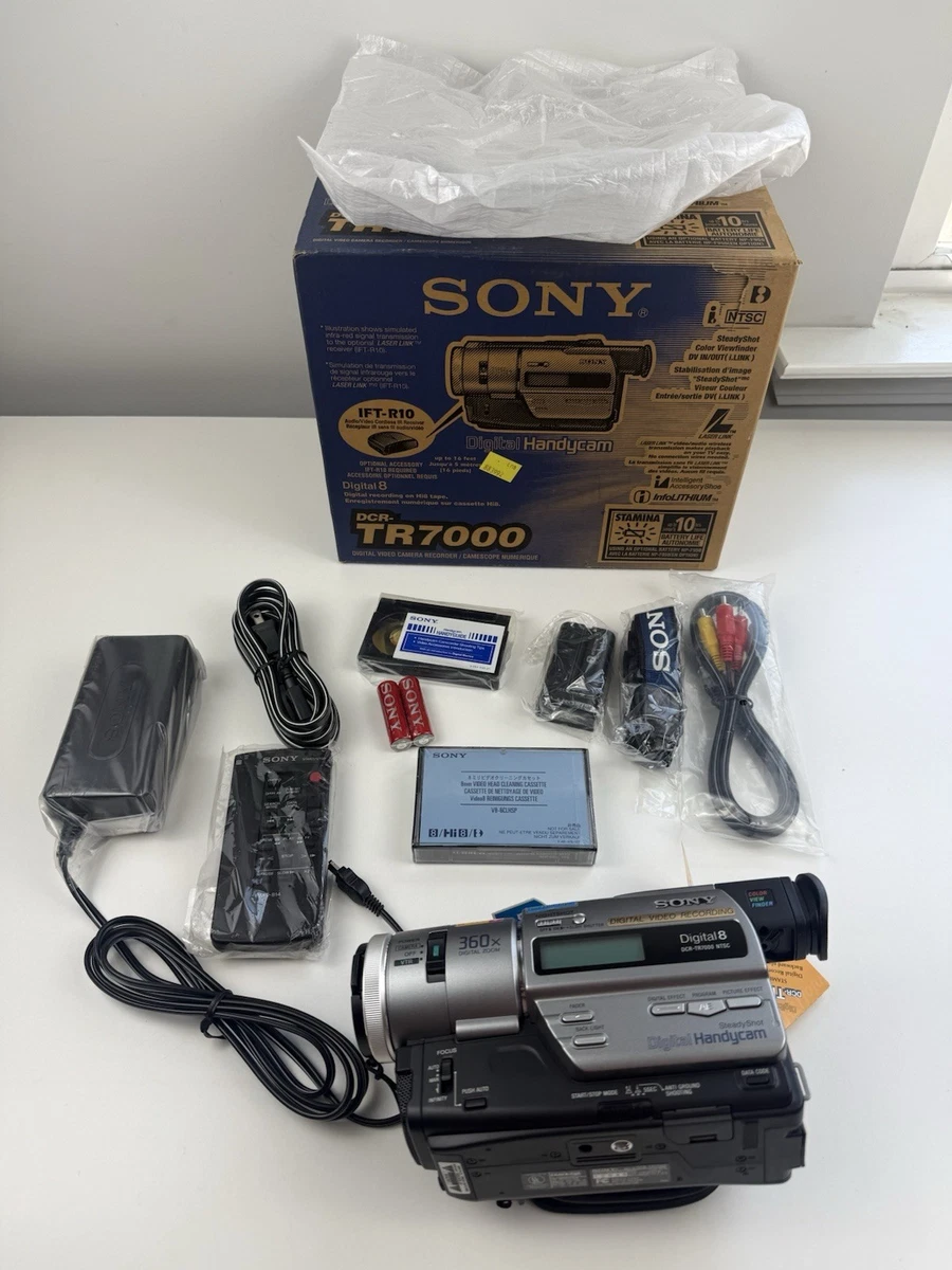 Sony Handycam Digital 8 Camcorders 360x Digital Zoom for sale | eBay