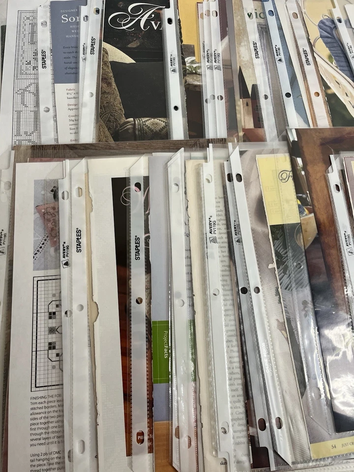 Cross Stitch Lot 45 Pattern Charts from MAGAZINE PAGES Various Themes Samplers - Image 4 of 4