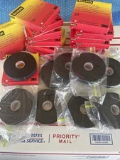 (4-Rolls) 3M SCOTCH 23 Self-Bonding / Rubber Splicing Electrical Tape 3/4” x30’