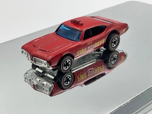 HOT WHEELS REDLINE FIRE CHIEF’S SPECIAL OLDS 442 - USA/CANADA -  NICE EXAMPLE!