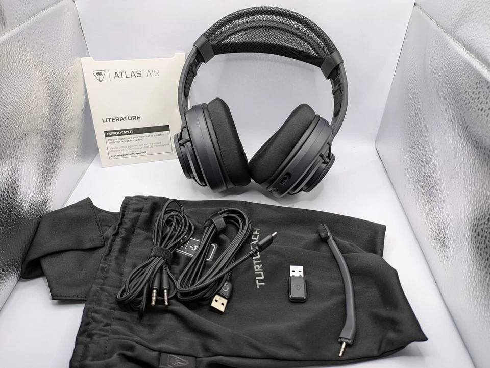 Turtle Beach Atlas Air Gaming-Headset, Schwarz #14756052 - Bild 3 von 4