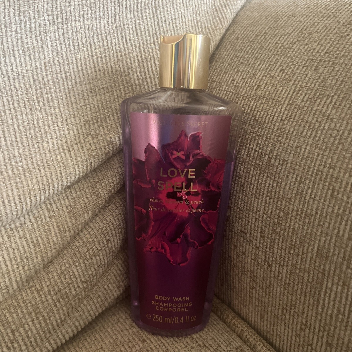 Victoria's Secret Love Spell Body Wash Bottle 8.4floz/250ml