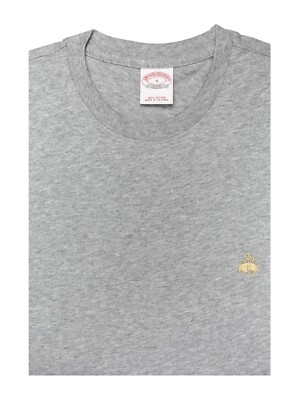 NWT Brooks Brothers Men SS Regular Fit Crew Neck T-Shirt 100