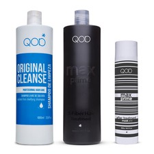 QOD MAX PRIME Brazilian Keratin Blow Dry Treatment Formaldehyde Free 250 300 100