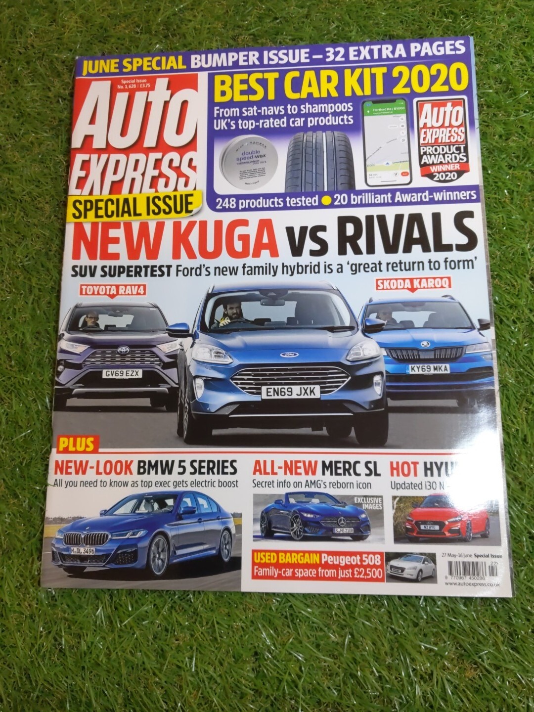 Auto Express Magazine 27 May - 16 June Issue 1,628 Car Infusiasts Collection