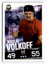 2010 Topps Slam Attax WWE Evolution Nikolai Volkoff NNO WWF
