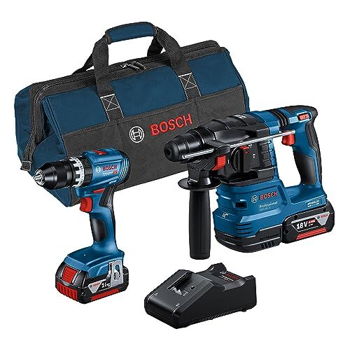 Bosch Professional Combo Kit GSB 18V-45  GBH 18V-22 1014276-Bosch