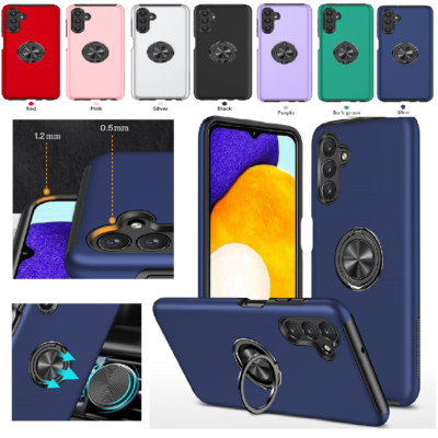 Magnetic Shockproof Ring Stand Phone Case For Samsung Galaxy A30S A50S A50