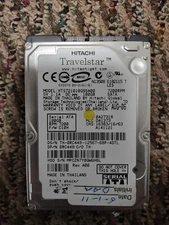 Hitachi Travelstar 7K100 HTS721010G9SA00 100GB Internal 7200RPM 2.5"...