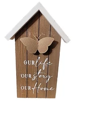 Ashland Butterfly Home Decor " Our Life, Our Story, Our Home". - NEW!