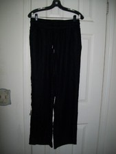Women's Size XS Navy Linen Pants NEW by Quince Elastic Waist